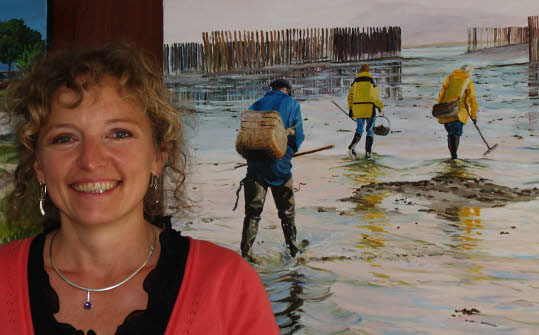 Tableau, peinture, Bretagne, Sabine Vallée 2